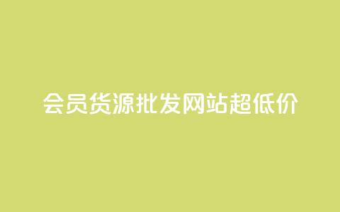 vip会员货源批发网站超低价,影视会员低价发卡平台 - 云商城-在线下单 拼多多钱包预计24小时到账  第1张