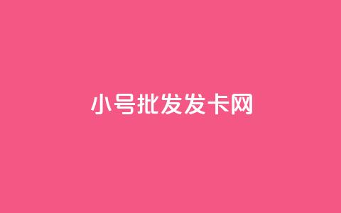 vx小号批发发卡网,全网自动下单平台 - 快手粉丝闲鱼 千叶卡盟  第1张