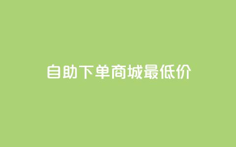 自助下单商城最低价,qq刷钻卡盟永久免费 - dy24小时下单平台秒到账 dy点赞充值24小时到账  第1张