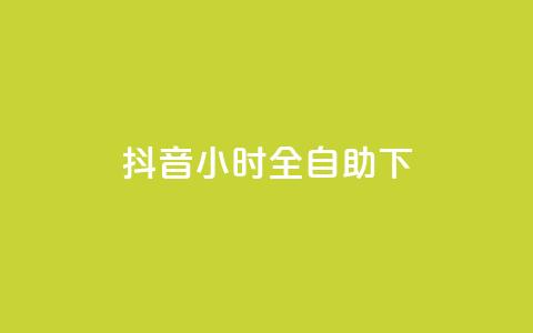 抖音24小时全自助下,抖音真人自定义评论下单 - 斗音刷讚在线24小时 抖音自助赞平台24小时发货  第1张