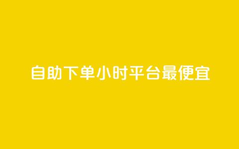 自助下单24小时平台最便宜,ks24小时业务自助下单网站 - ks一元1000个赞秒到软件 24小时下单平台最低价抖  第1张