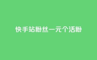 快手b站粉丝一元1000个活粉,qq点赞低价 - 快手粉丝平台+永不掉粉 - 1元3000粉丝不掉粉丝怎么弄