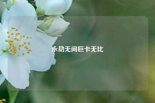 永劫无间巨卡无比  第1张